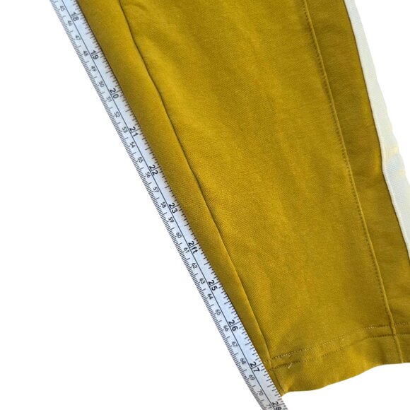 TLF Joggers Mens Small Yellow Sweatpants Athleisure Running Jogging Trendy - Picture 12 of 14